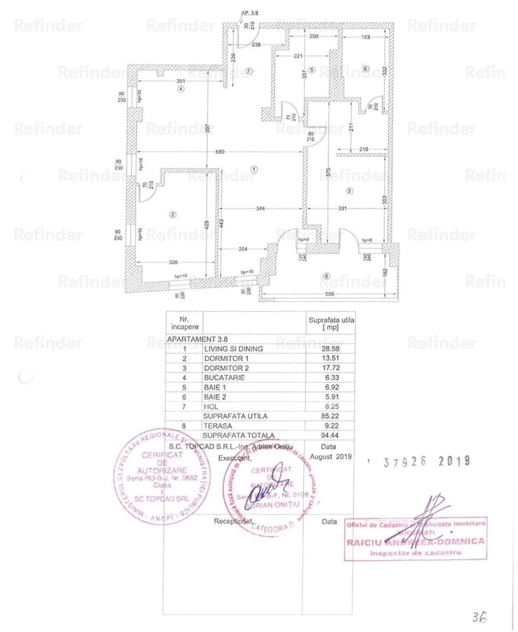 vanzare apartament  3 camere, elegant, Unirii-Piata Constitutiei, bloc 2020, etaj 3/5, mobilat si utilat, loc parcare subteran,  95mp utili - foto 16