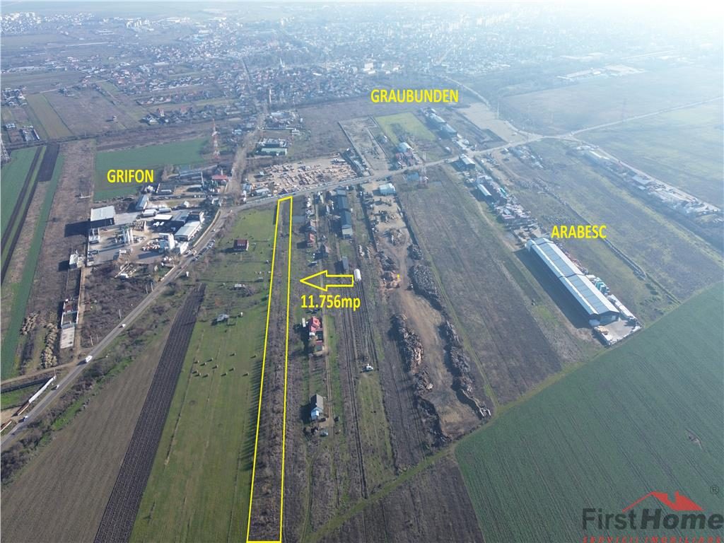 Teren de vanzare 11.756 mp in zona de Vest a Focsaniului - foto 5