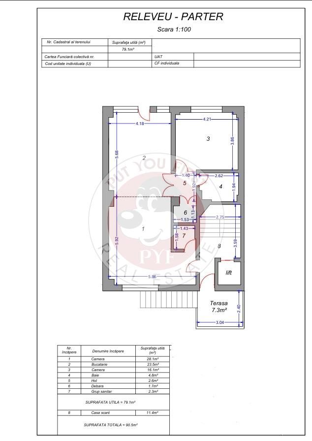 Central | Finisaje Lux | Apartament 2 camere in  Vila | 79mp | B12518 - foto 6