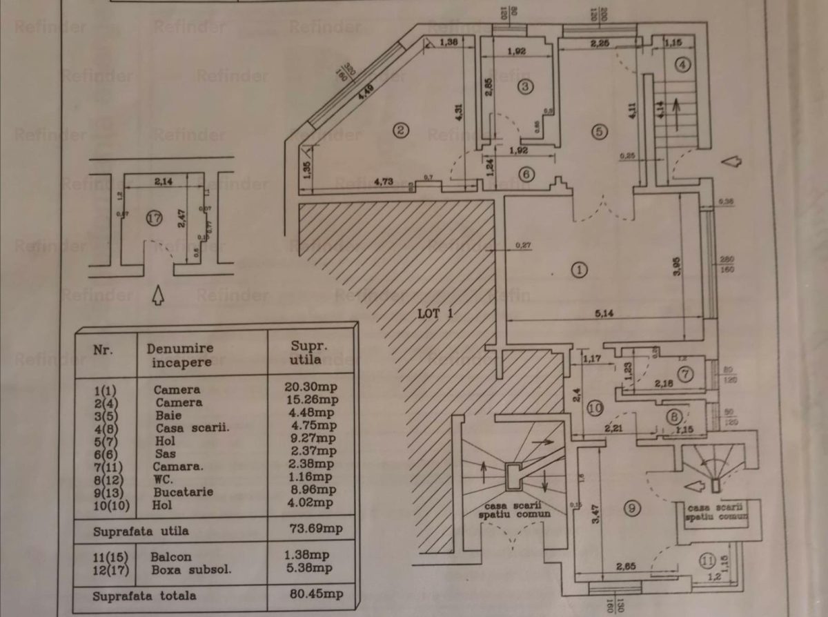 Vanzare apartament 80 mp | Popa Nan | vila superba P+1E | parter | intrare separata | renovat | amenajat | - foto 11