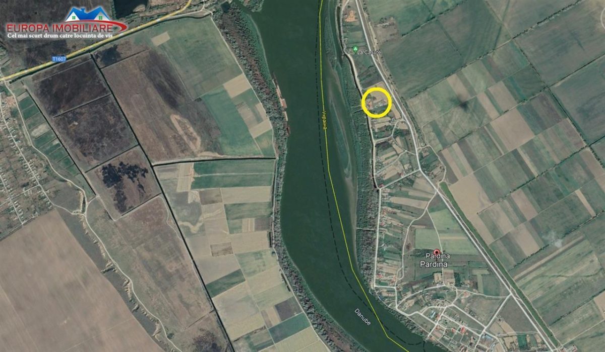 Teren intravilan cu deschidere la Dunare Loc. Pardina, Jud.Tulcea - foto 8