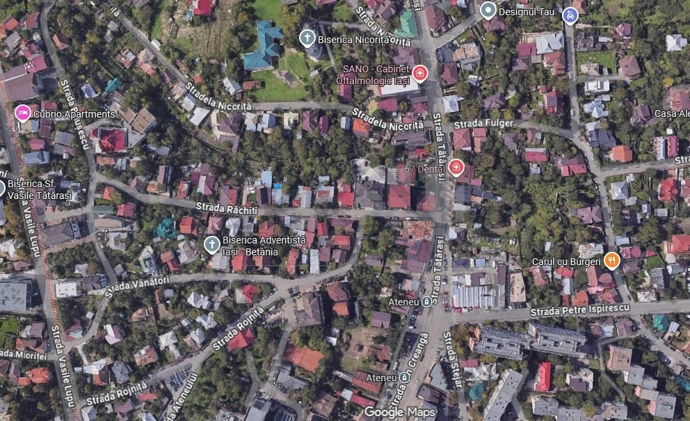 Tatarasi zona Piata Chirila teren 576mp cu casa si anexe (pretabil  si privatizare) - Iasi