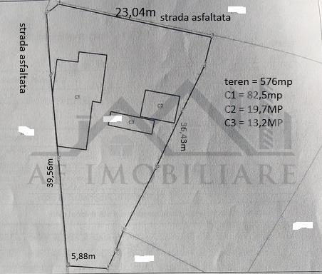 Tatarasi zona Piata Chirila teren 576mp cu casa si anexe (pretabil  si privatizare) - foto 2