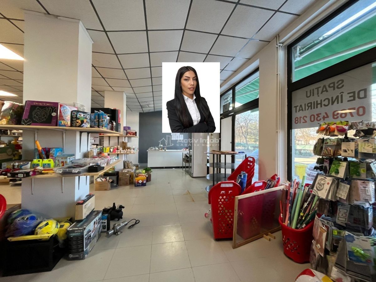 Lugoj, De Inchiriat â€“ Spatiu Comercial, 194 Mp, Â Zona Strand - 