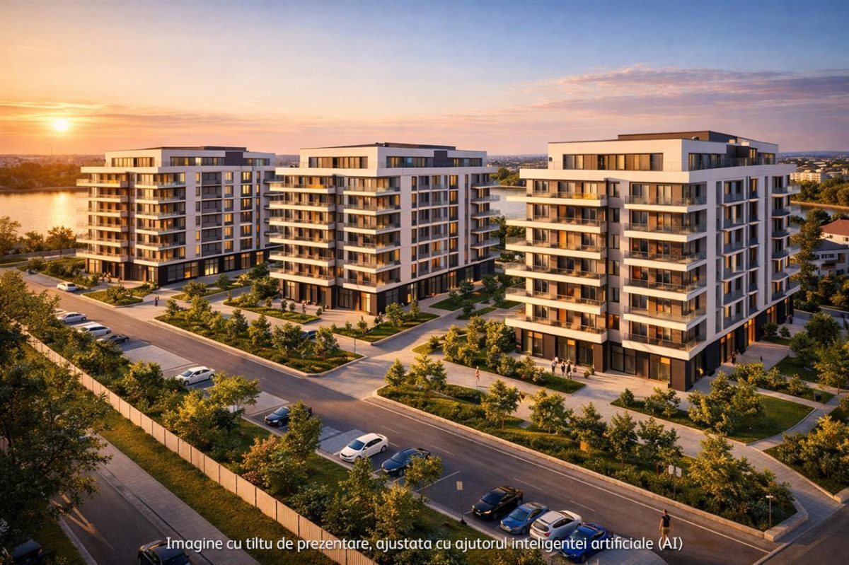 Teren 3771 mp,zona Lacul Morii, Vedere catre lac - foto 2