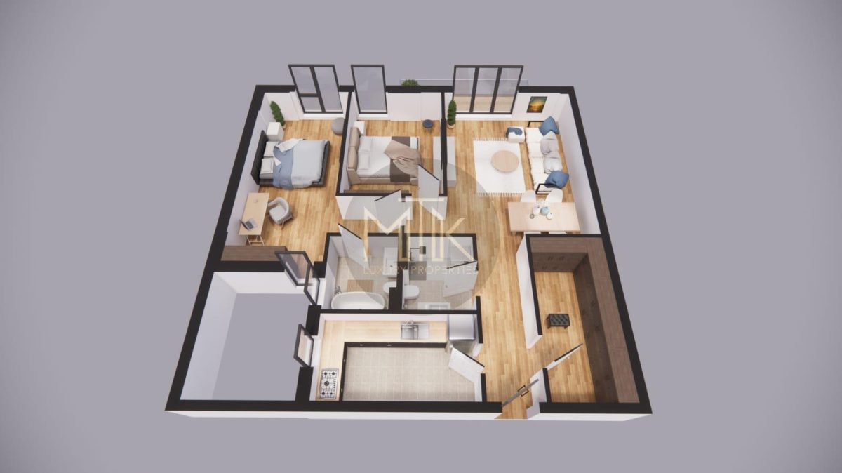 Apartament LUX 3 camere | finisaje premium | AVIATIEI - Blvd. Aerogarii | Bloc nou 2025 - foto 6