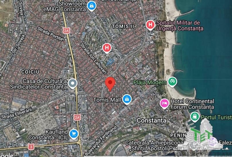 Investitie ultracentral - apartament 4 camere garaj boxa si curte Constanta - 