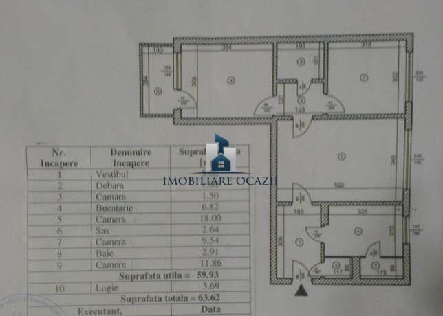 Vanzare Apartament 3 Camere Semidecomandat Berceni-Al.Niculitel - foto 13