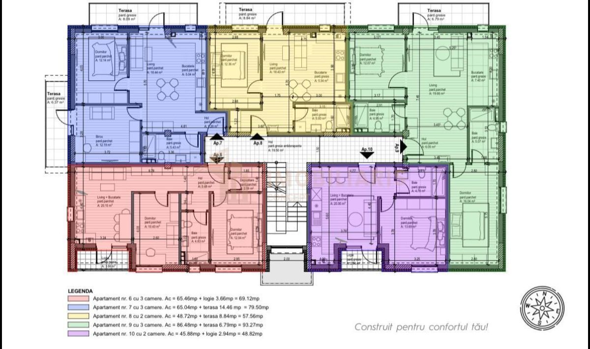 Apartament 2 camere, zona Centru Vechi - foto 7