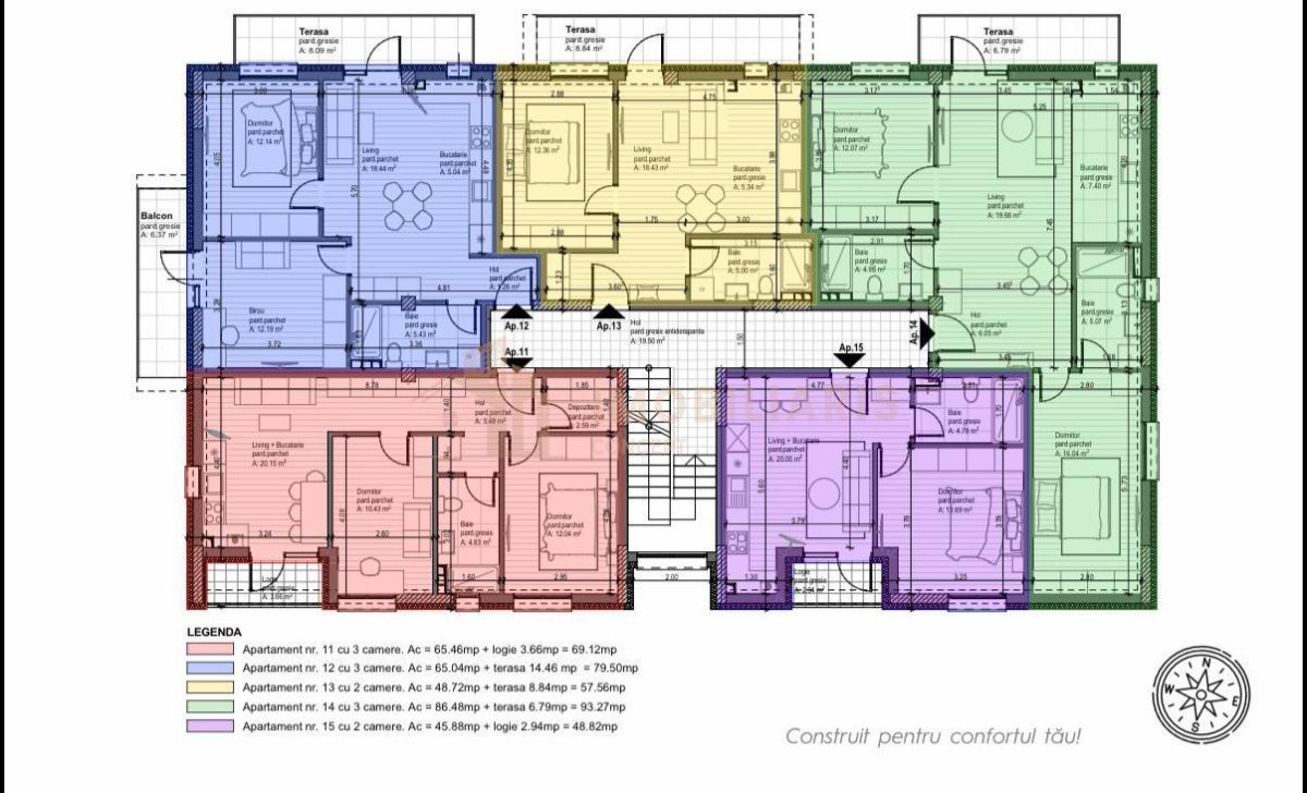 Apartament 2 camere, zona Centru Vechi - foto 8