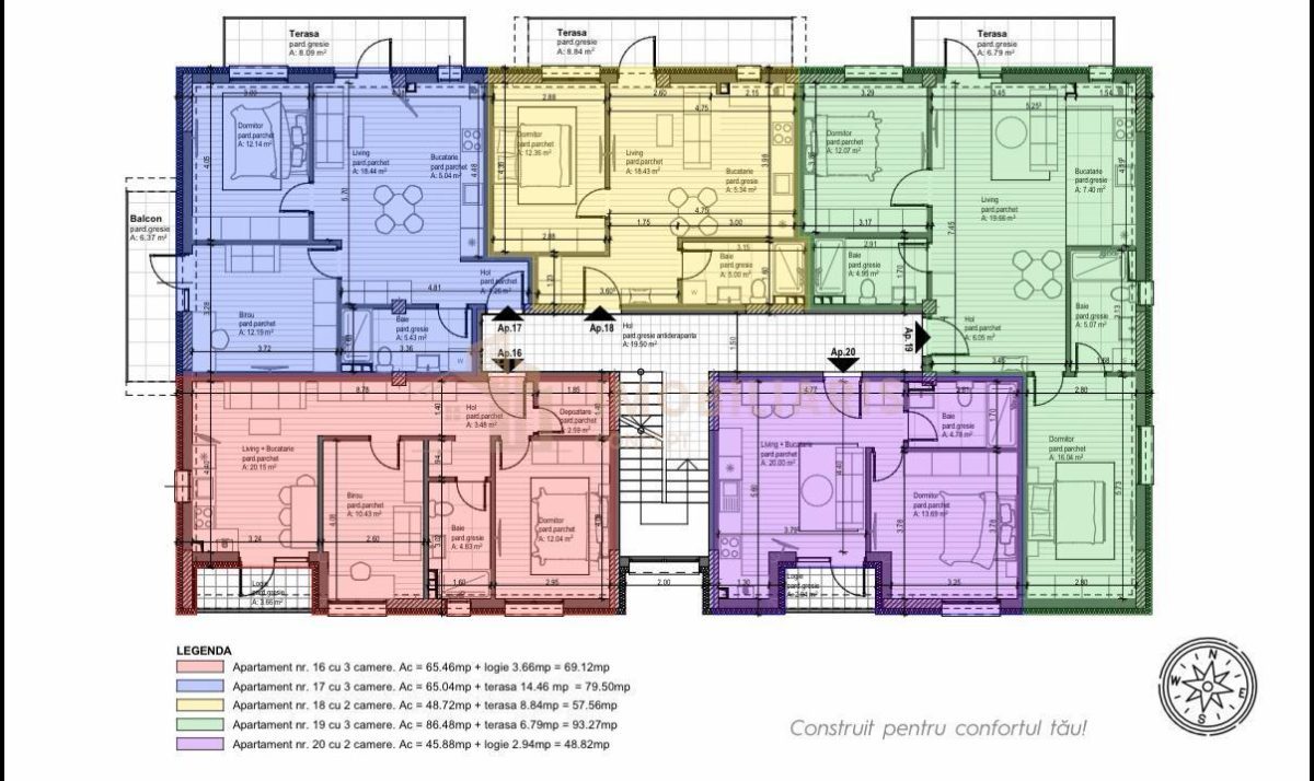 Apartament 2 camere, zona Centru Vechi - foto 9