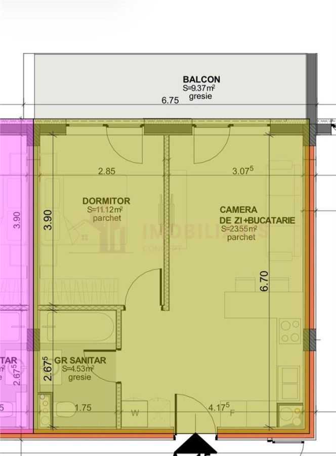 Apartament 2 camere, zona Margeanului - foto 5