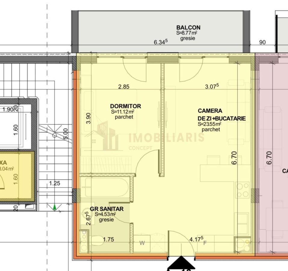 Apartament 2 camere, zona Margeanului - foto 7