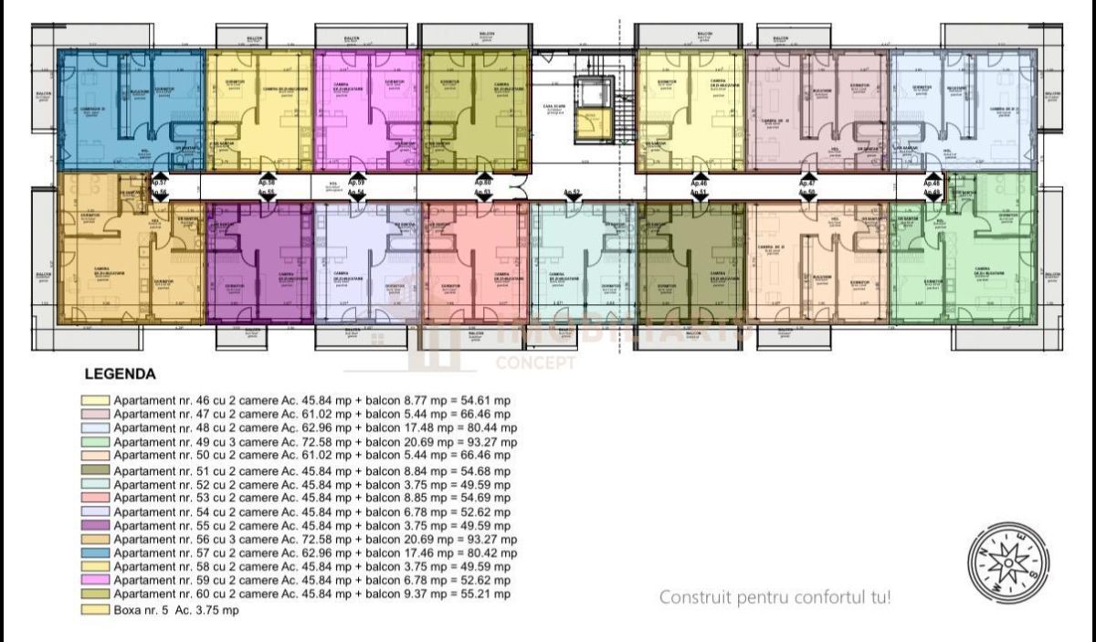 Apartament 2 camere, zona Margeanului - foto 9