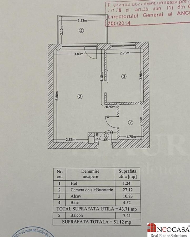 APARTAMENT 2 CAMERE DOMENII // MOBILAT, UTILAT - foto 10