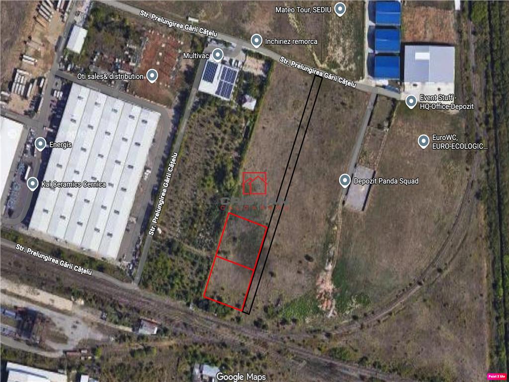 Vanzare teren industrial Pallady - Drumul intre Tarlale - Gara Catelu - 