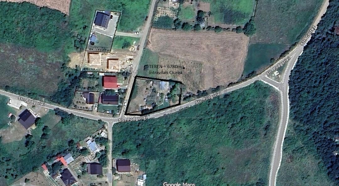 Hlincea str Podgoriei TEREN 6780mp intravilan dezvoltare imobiliara - Ciurea