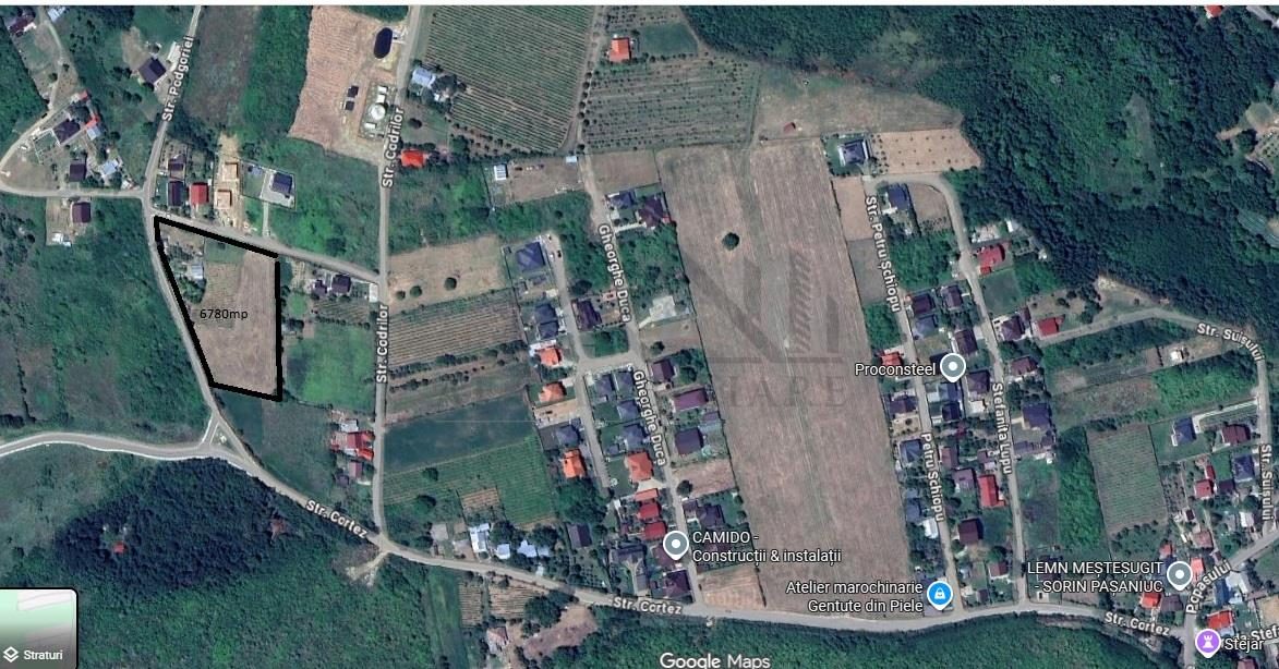 Hlincea str Podgoriei TEREN 6780mp intravilan dezvoltare imobiliara - foto 3