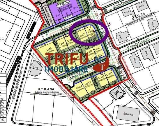 Teren de vânzare â€“ 576 mp ideal pentru duplex, cartier Rezidențial Orizont - foto 2