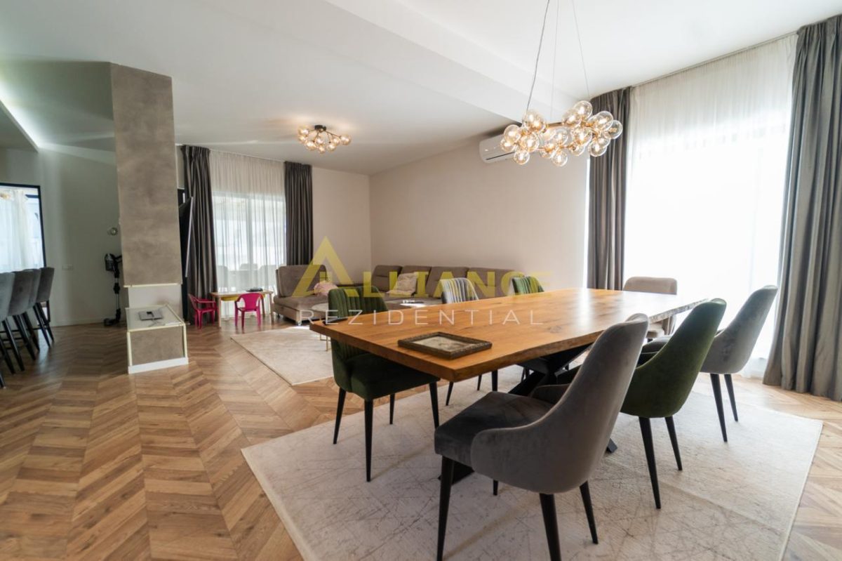 Mobilată/Utilată - Vila P+1E | 550mp teren | asfalt + strada privata - foto 16