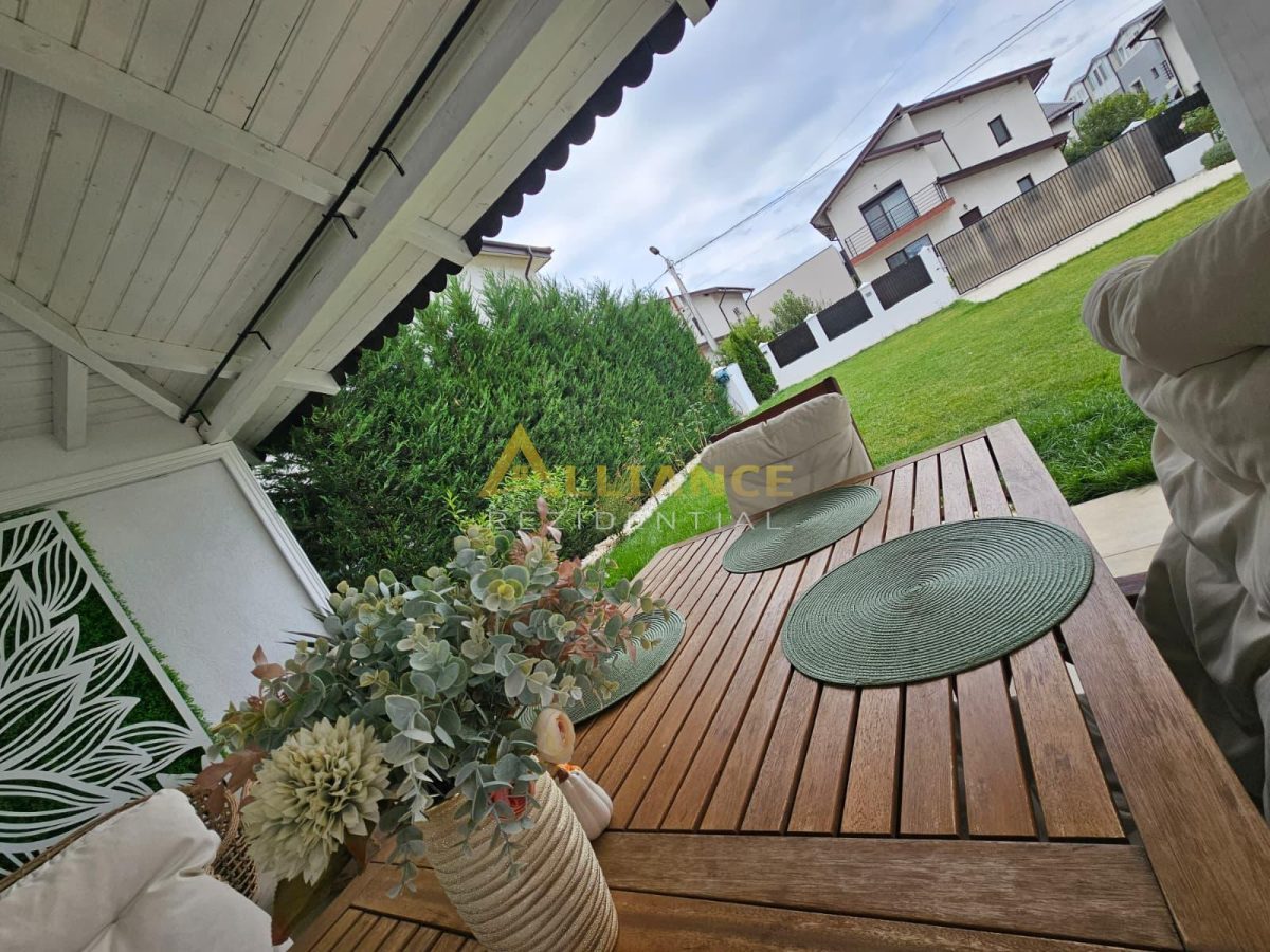 Mobilată/Utilată - Vila P+1E | 550mp teren | asfalt + strada privata - foto 3