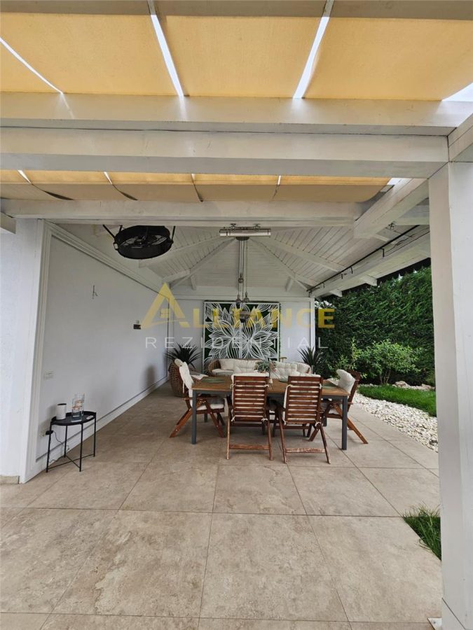 Mobilată/Utilată - Vila P+1E | 550mp teren | asfalt + strada privata - foto 4