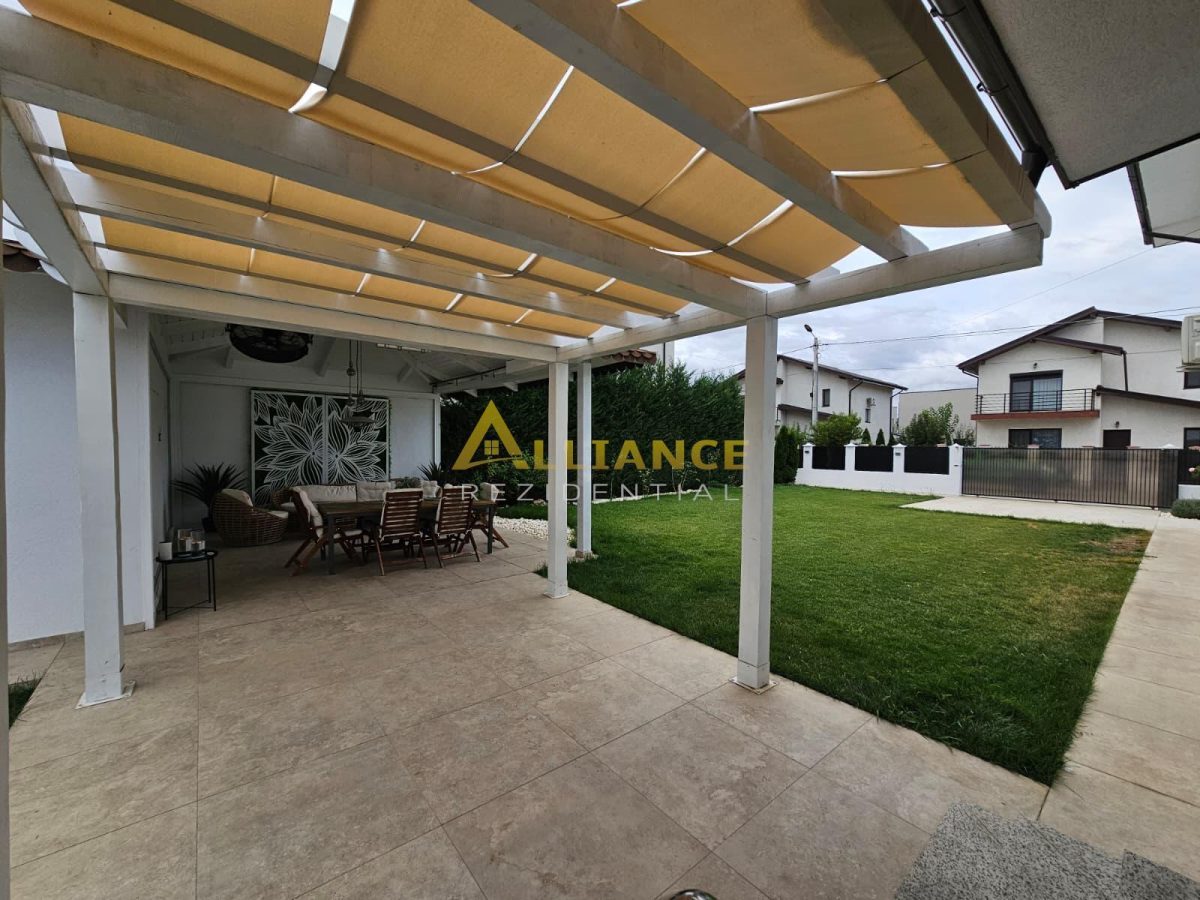 Mobilată/Utilată - Vila P+1E | 550mp teren | asfalt + strada privata - foto 5