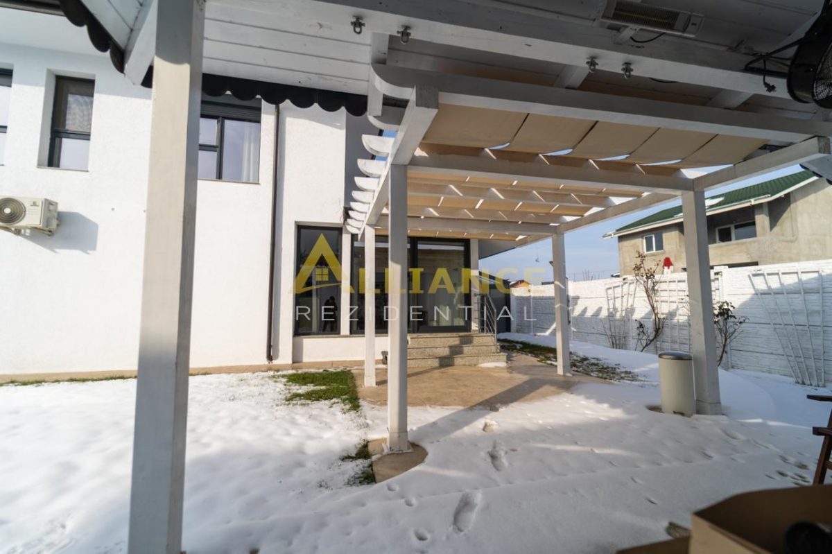 Mobilată/Utilată - Vila P+1E | 550mp teren | asfalt + strada privata - foto 9