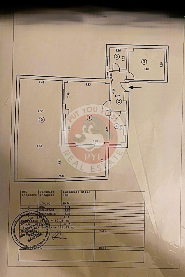 Mosilor | Apartament 2 camere | Decomandat | 61mp | B12938 - foto 8