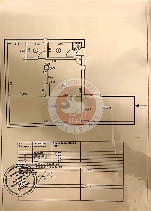 Mosilor | Apartament 2 camere | Decomandat | 61mp | B12938 - foto 9