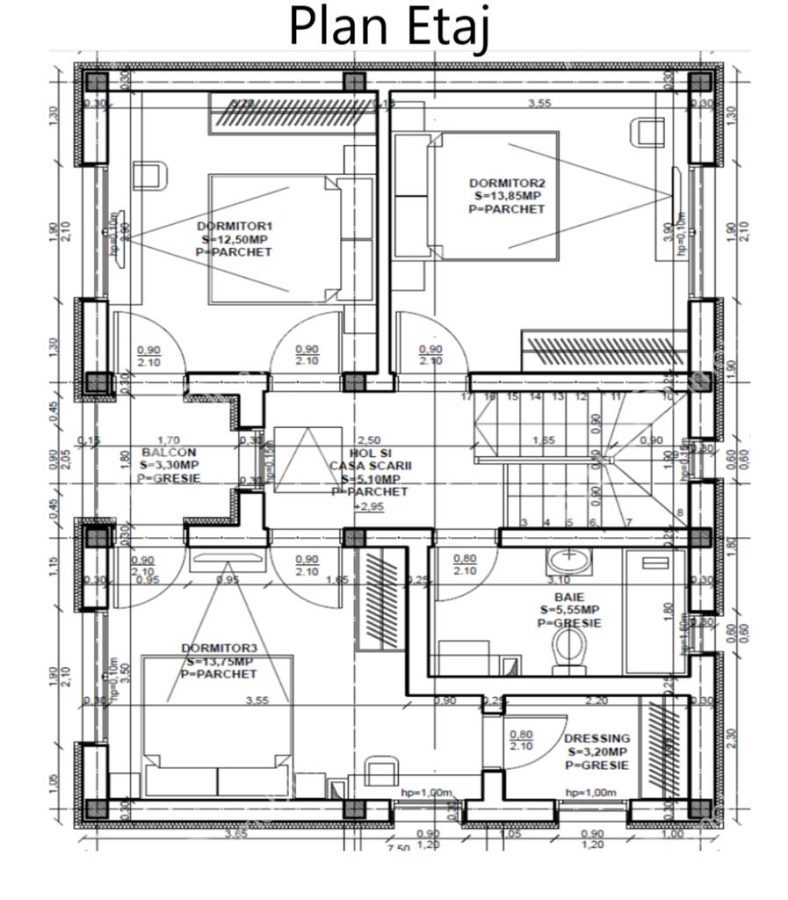 Casa individuala 4 camere 2 bai teren 300 mp zona Sura Mica Sibiu - foto 10
