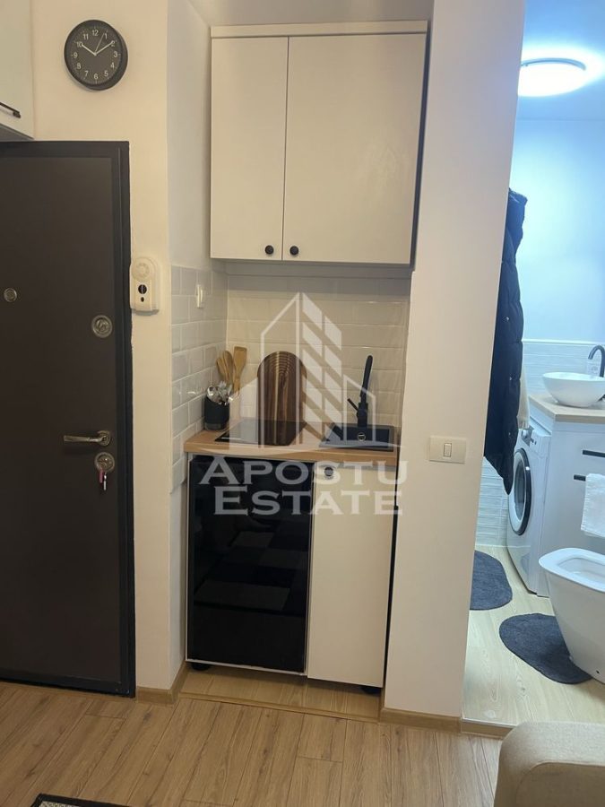 Garsoniera recent renovata, bloc izolat, zona Sagului, Timisoara - foto 7