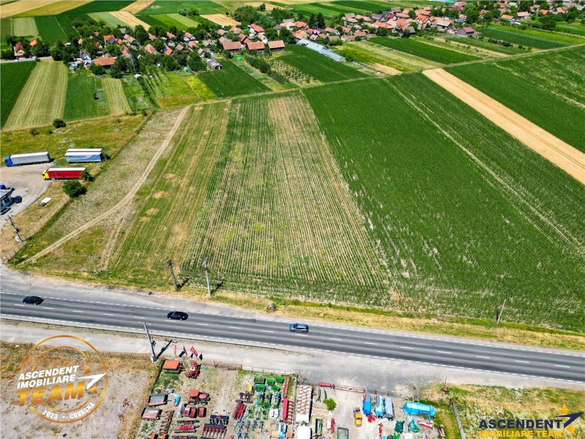 8.400mp, la DN12, cu Certificat Urbanism, teren intravilan, Chichis, Covasna. - foto 7