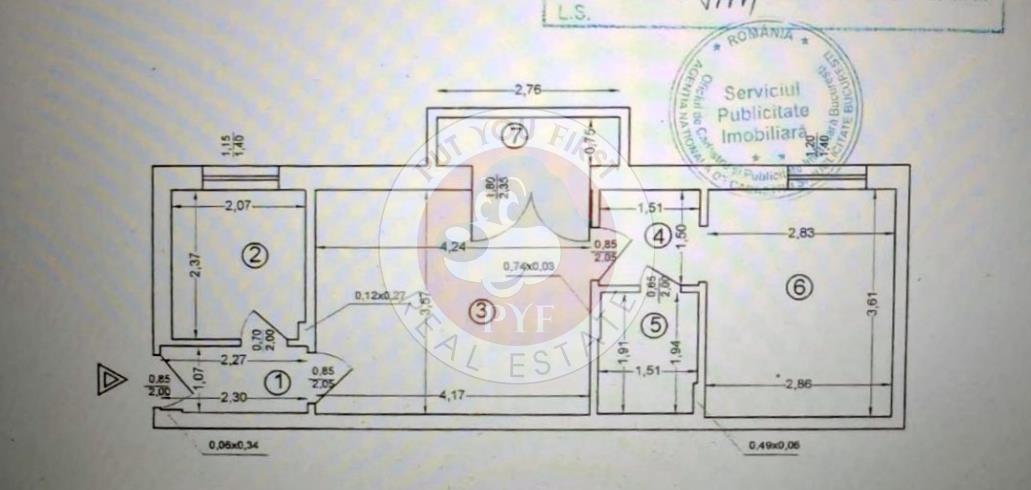 Metrou Romana | 2 camere | 40mp | Semidec | RS III | B12990 - foto 9