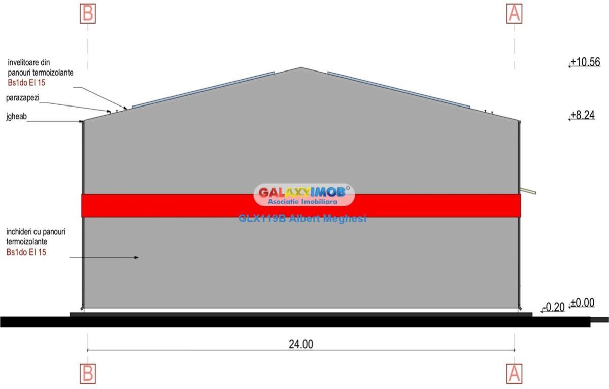 Vanzare Hala 1170 mp deschidere DN3 centura A0 - foto 3
