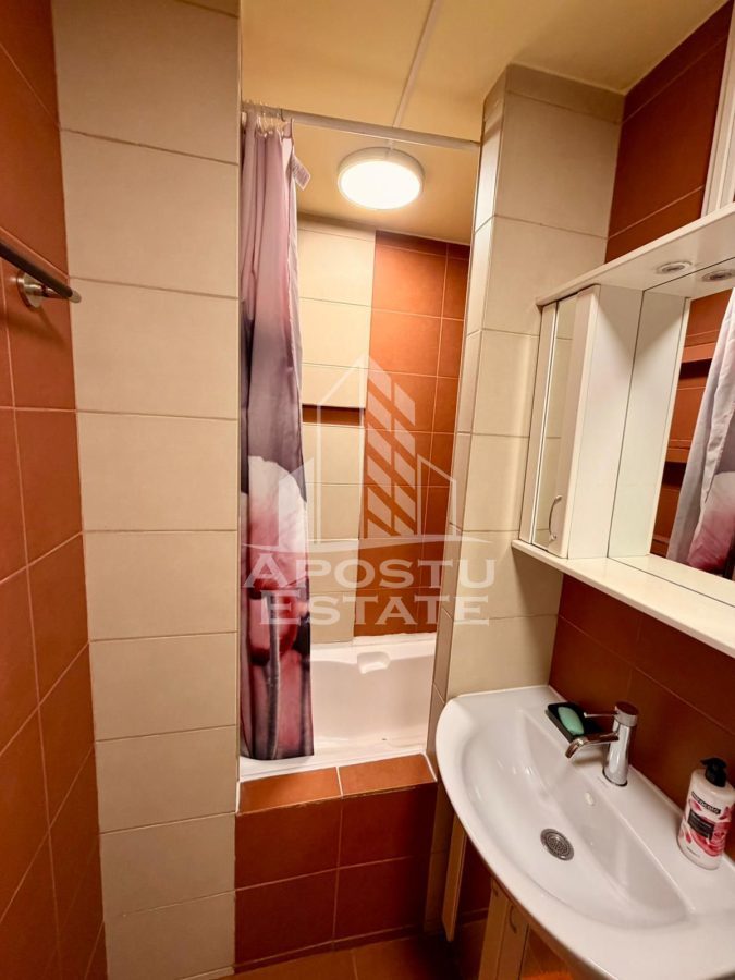 Apartament o camera, AC, decomandat, Timisoara, Aradului - foto 11