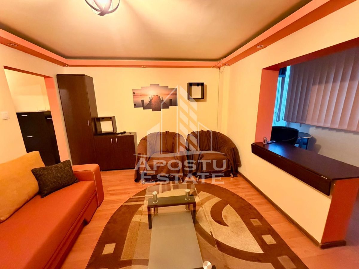Apartament o camera, AC, decomandat, Timisoara, Aradului - foto 3
