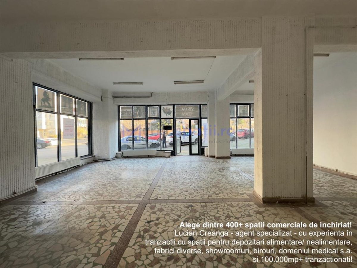 Spatiu comercial semicentru spre aeroport, 101mp - 