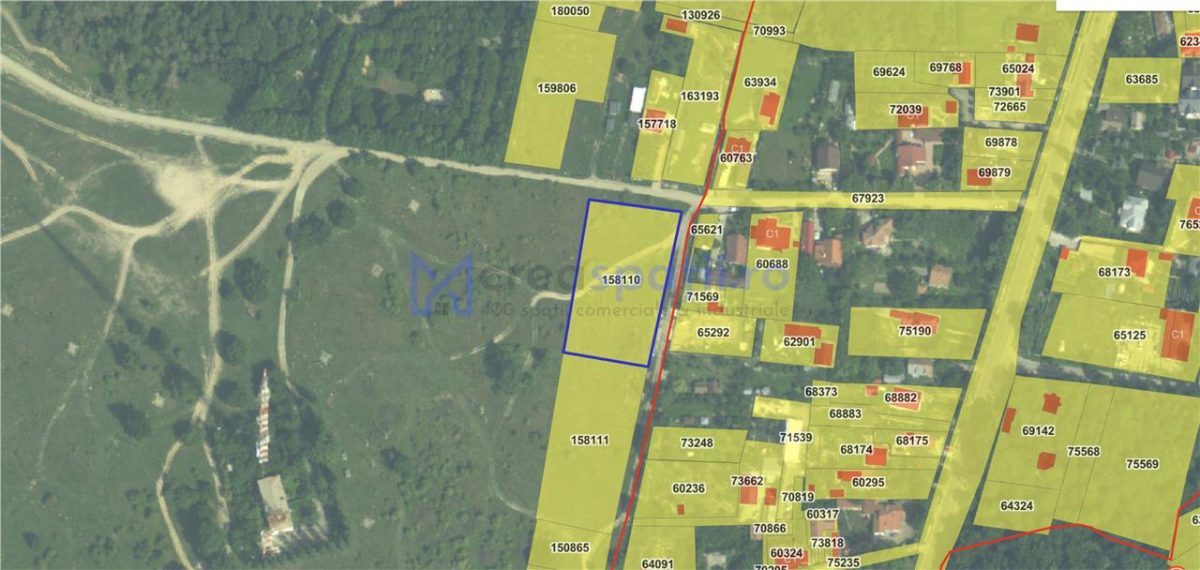 Teren pe platou Bucium, construibil, 4000mp - foto 2