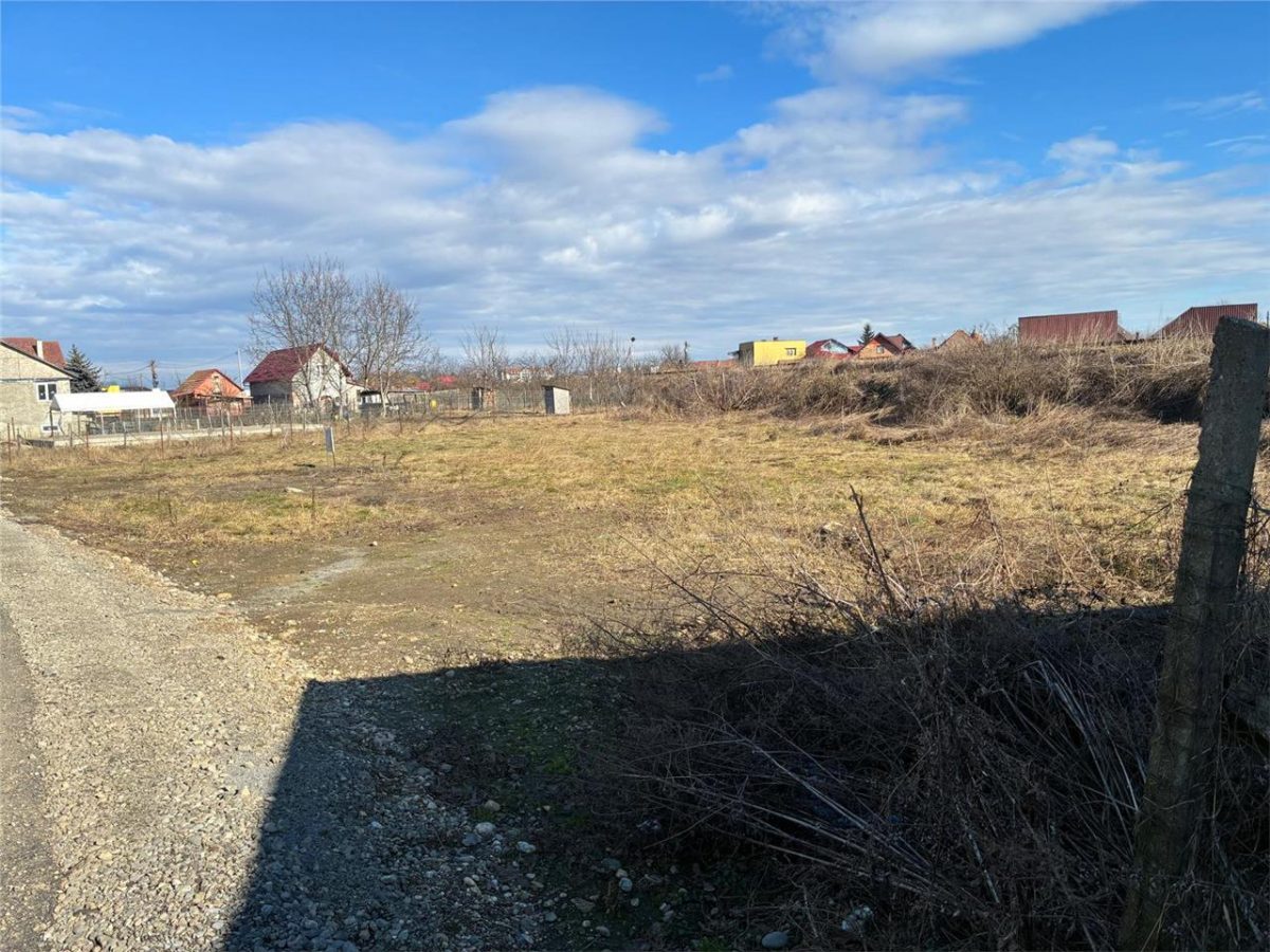 Teren Intravilan 1000mp cartier Linistit Drum asfaltat utilitati la Poarta - foto 3