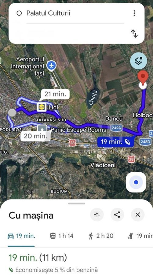 Teren intravilan de vanzare la 11 km de Palatul Culturii Iasi - foto 5