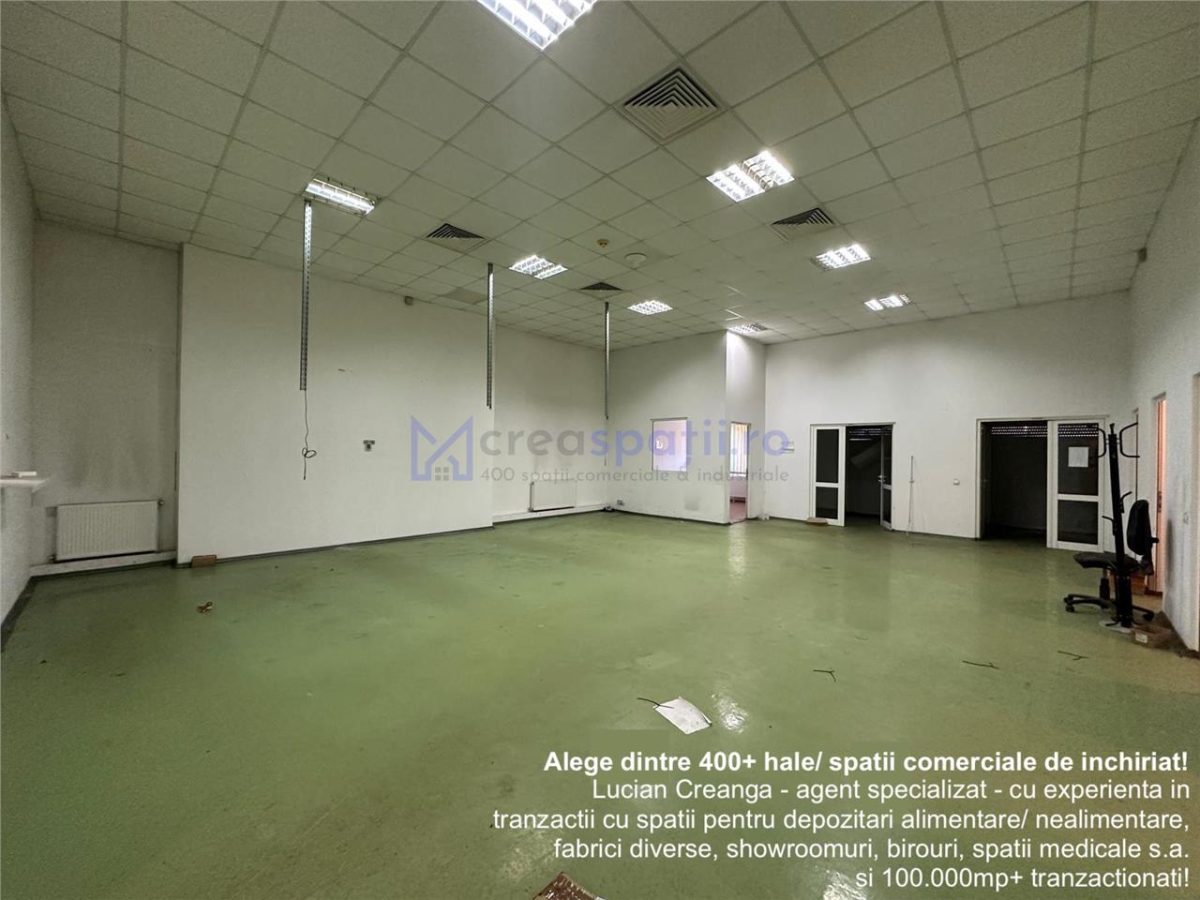 Spatiu/ hala langa intersectie cu Mega Image - sos. Nicolina - 