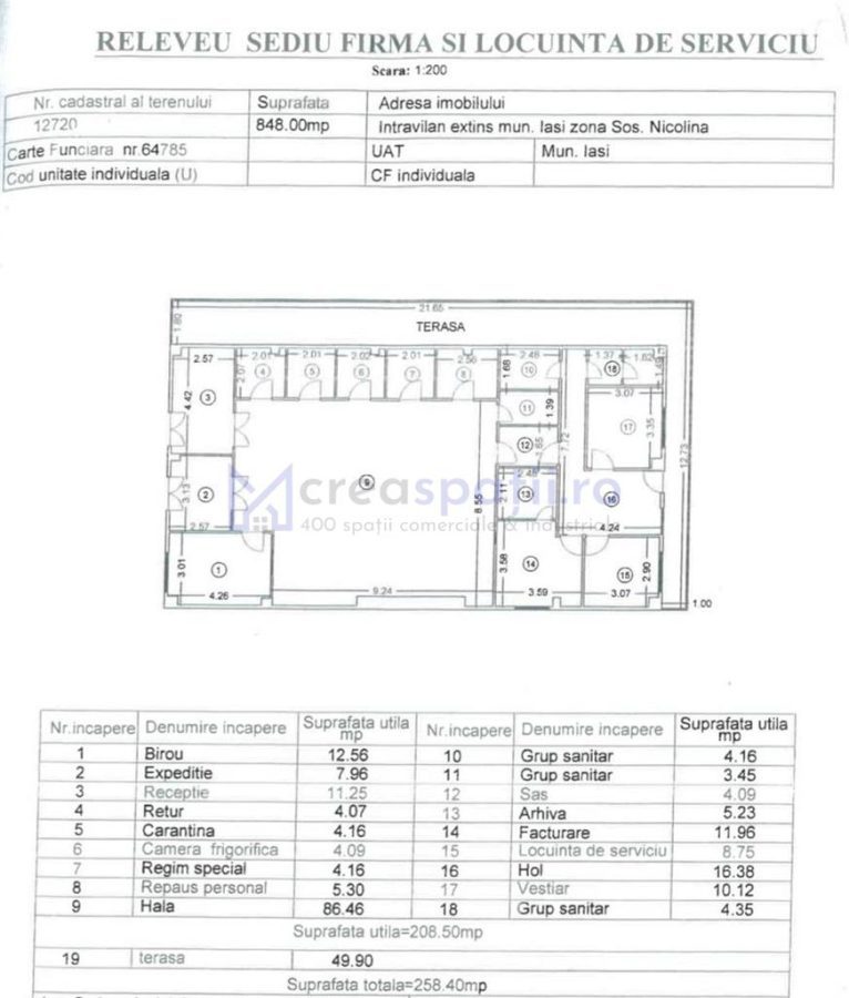 Spatiu/ hala langa intersectie cu Mega Image - sos. Nicolina - foto 7