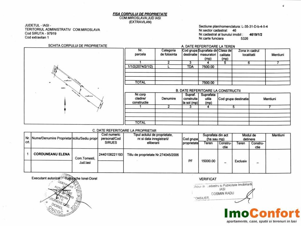 15000mp Ferma Liliac cu 47m deschidere la asfalt - foto 2