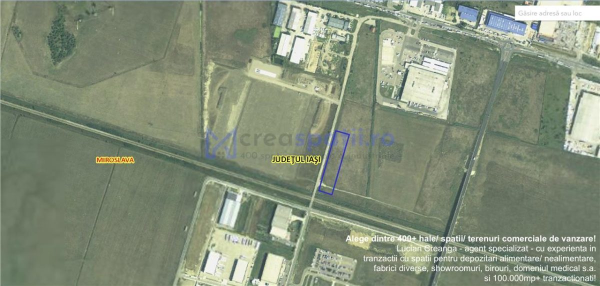 Teren industrial, de la 3000mp la 7000mp, in spate la Metro - 