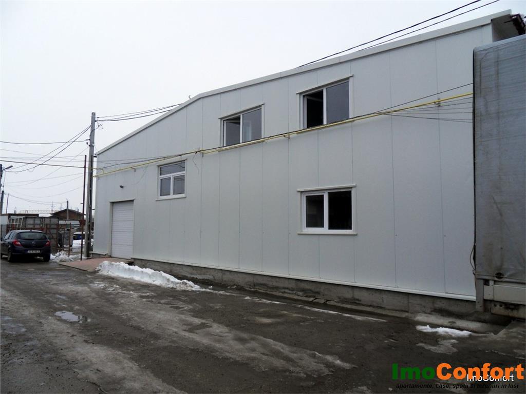 494mp spatiu de depozitare - productie in zona industriala - Iasi