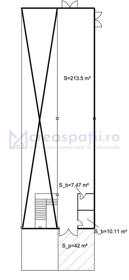 Hala/ showroom, 231mp, zona Carrefour Felicia, Kaufland - foto 5