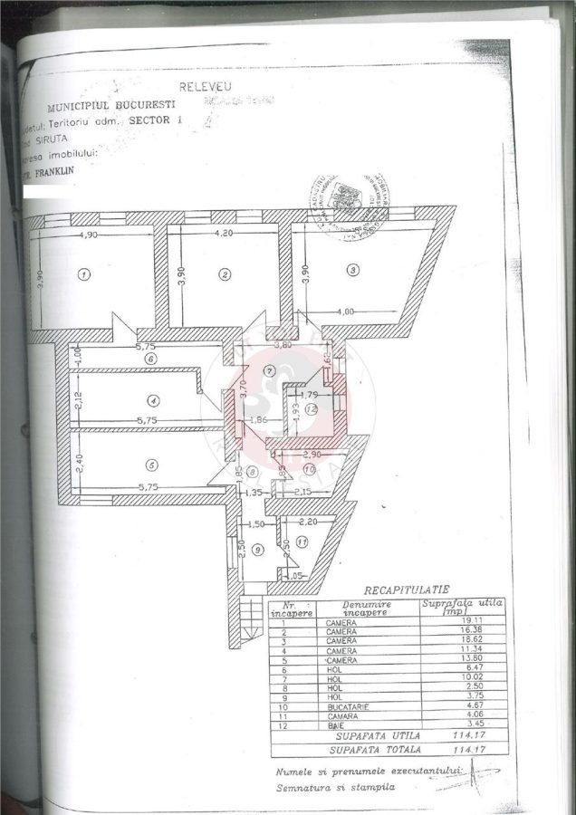 B Franklin | 4 camere | Fara Risc | dec | 114mp | B13026 - foto 23
