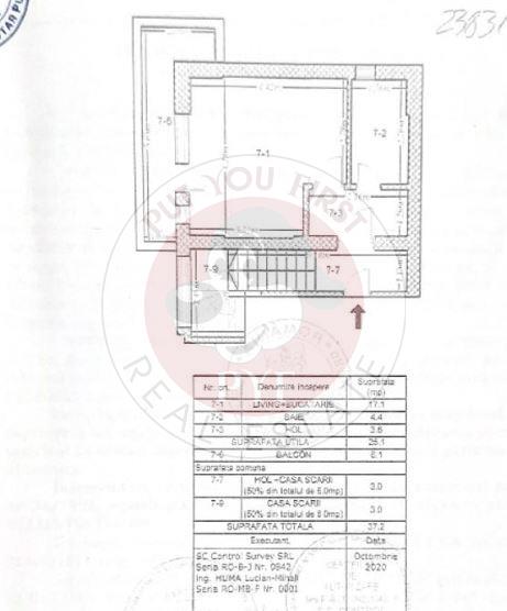 Parc Humulesti | Garsoniera | 31mp | Decomandat | B13022 - foto 10