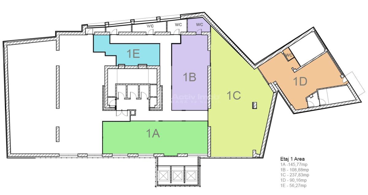 Spatii de birouri, Riverside Tower, Incepand de la 7 euro/mp! - foto 4